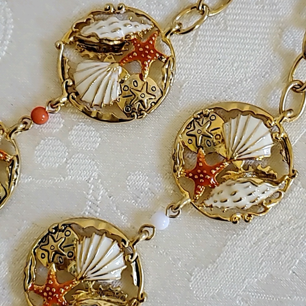 Beach Necklace and Earrings